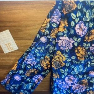 Lularoe leggings tc floral print new with tag